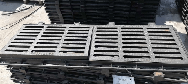 黔南球墨铸铁连体双篦展示